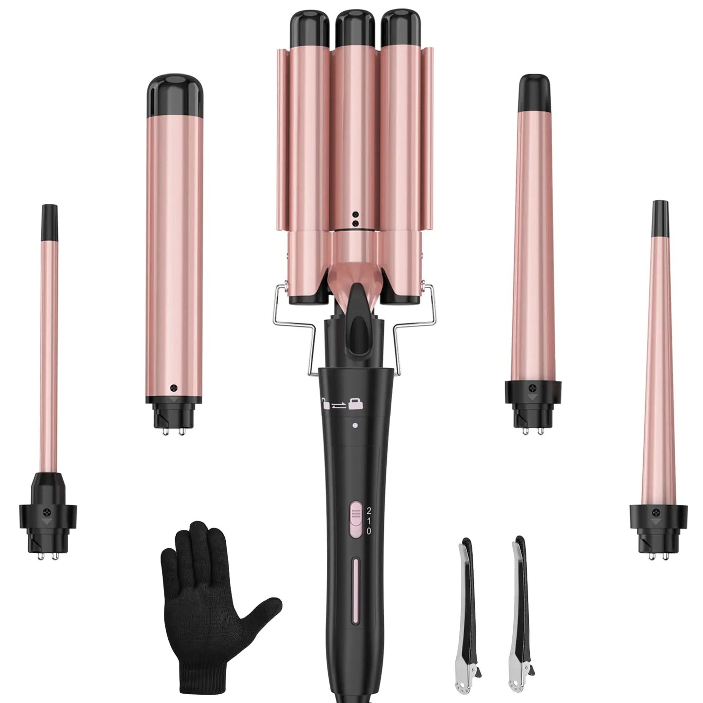 3 in 1 Interchangeable Curling iron